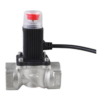 DC 12V Brass solenoid valve DN20 view 2